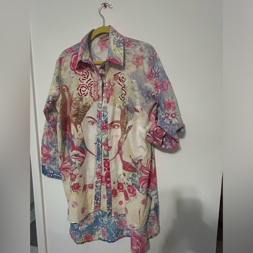 Woman blouse size L the nu vintage